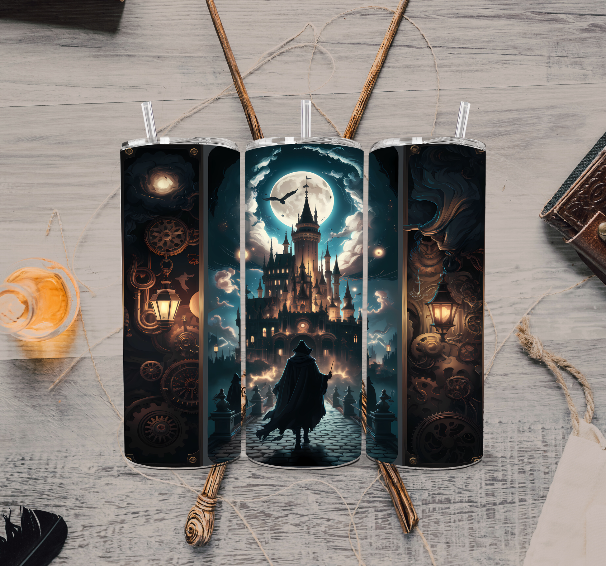 Moonspell Manor 20oz Skinny Tumbler