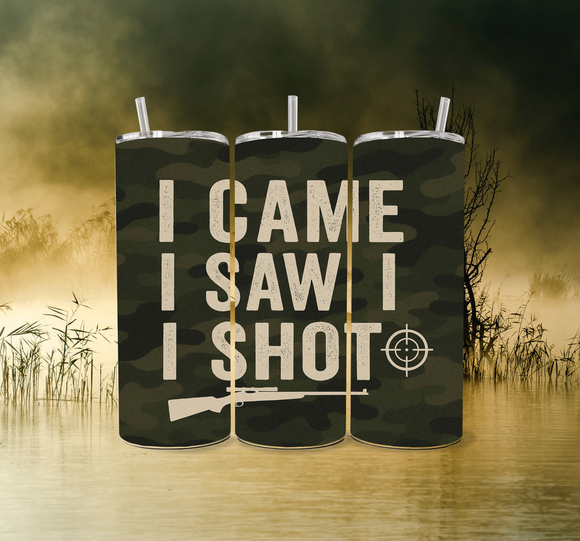 Trigger Happy 20oz Skinny Tumbler