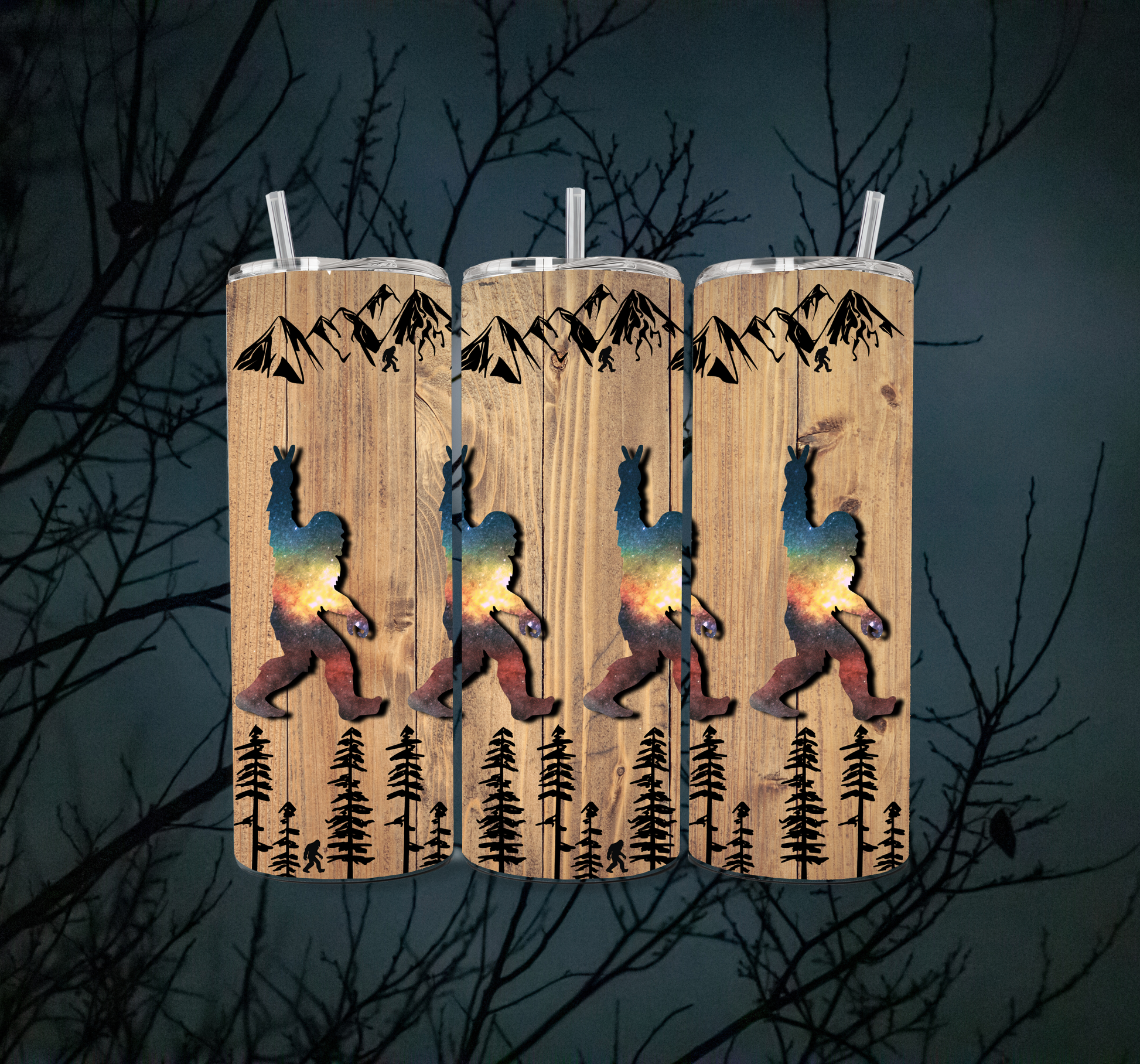 Believe Hard 20oz Skinny Tumbler