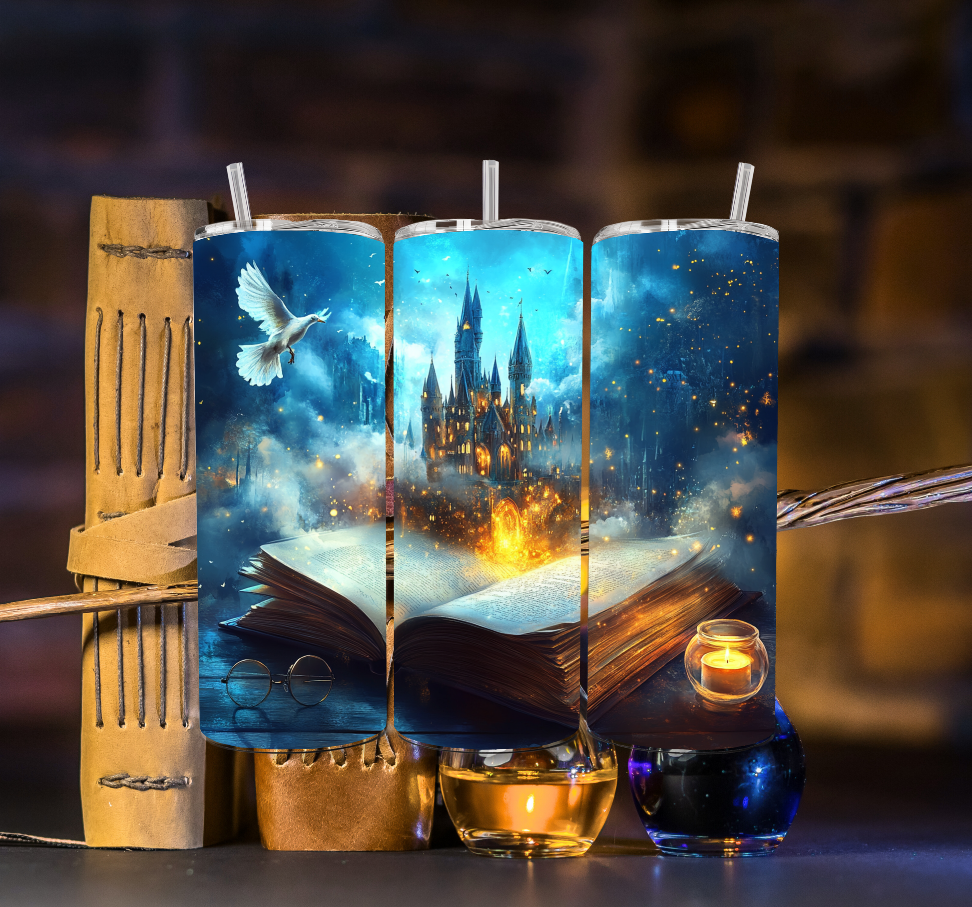 Spellbound Sips 20oz Skinny Tumbler