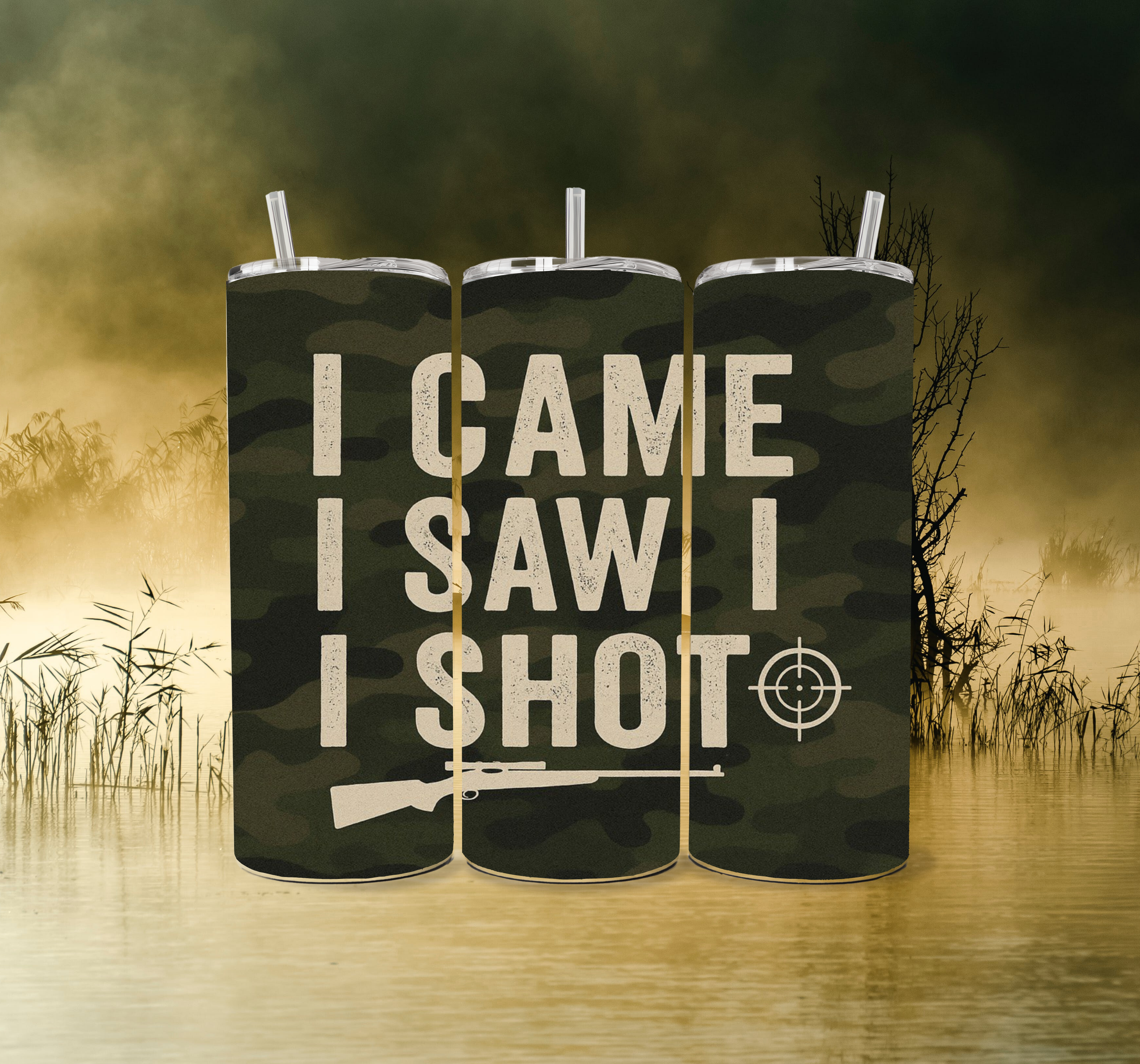 Trigger Happy 20oz Skinny Tumbler