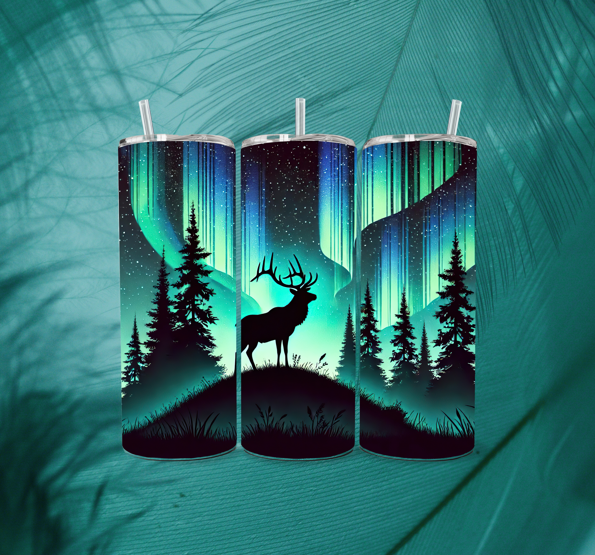Aurora Bull-ealis 20oz Skinny Tumbler