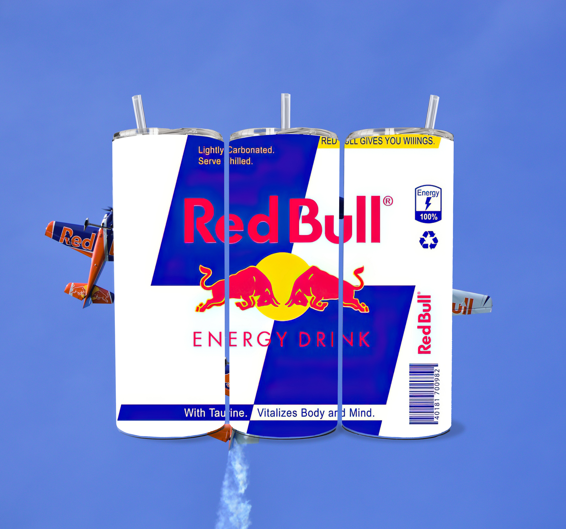 Redbull Power 20oz Skinny Tumbler