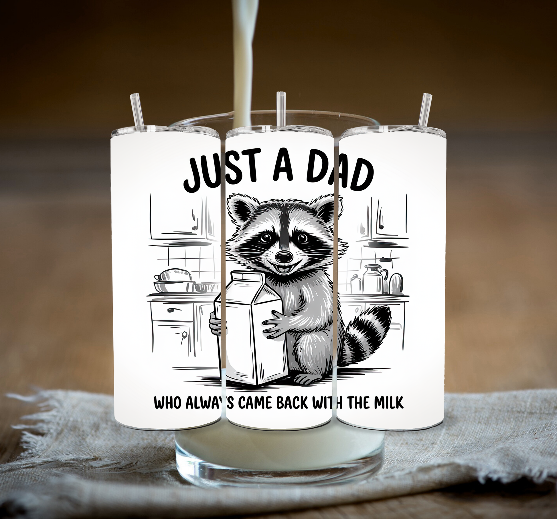 Bring'n Home the Milk 20oz Skinny Tumbler