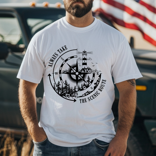 Always Take the Scenic Route T-shirt