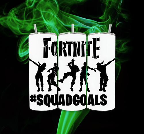 #Squadgoals 20oz Skinny Tumbler